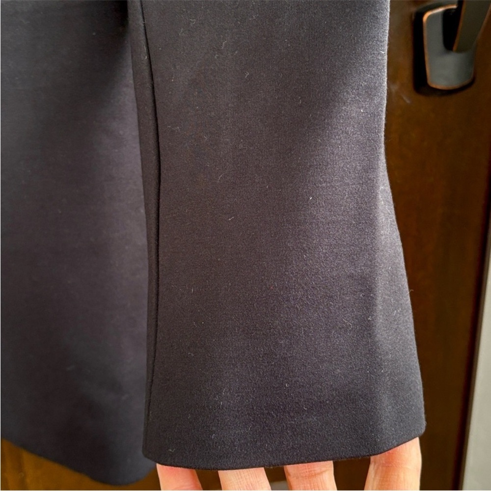 Like New SPANX The Perfect Collarless Oversize Ponte Knit Blazer Black Size 2X - Picture 6 of 10